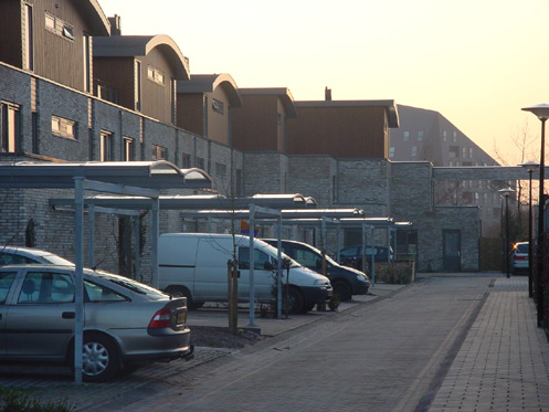 serie dubbele carports Eindhoven